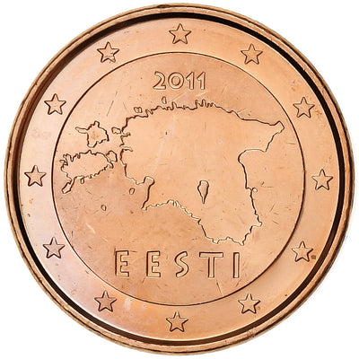 Estonie, 
            
               Euro Cent, 
            
               2011