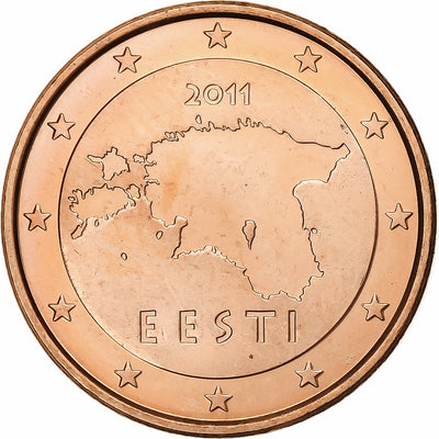 Estonie, 
            
               5 Euro Cent, 
            
               2011