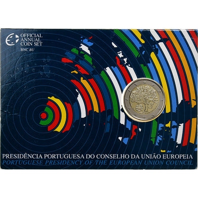 Portugal, 
            
               2 Euro, 
            
               Présidence de l'UE