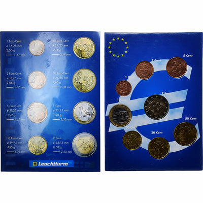 Finlande, 
            
               Set 1 ct. - 2 Euro, 
            
               2002