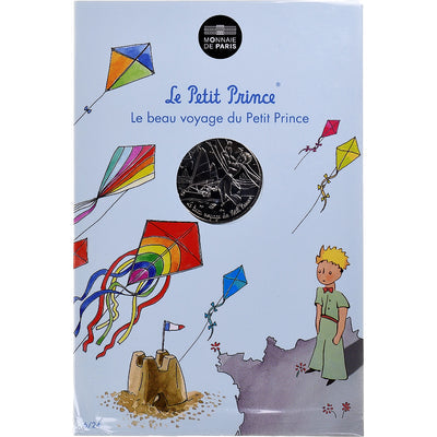 France, 
            
               10 Euro, 
            
               Petit Prince fait du cerf-volant