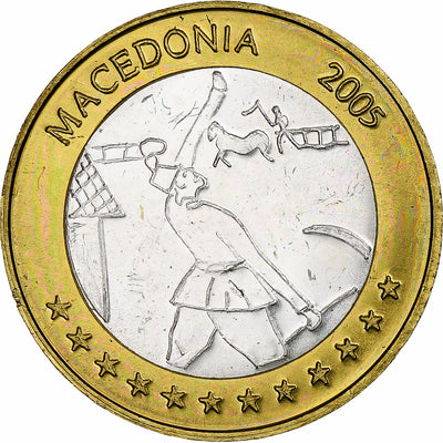 Macédoine, 
            
               2 Euro, 
            
               Fantasy euro patterns