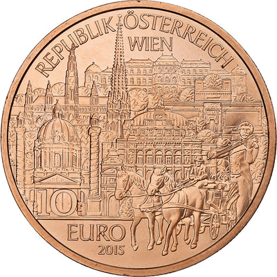 Autriche, 
            
               10 Euro, 
            
               Stephansdom Wien