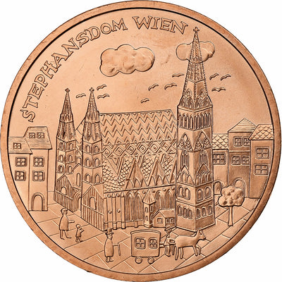 Autriche, 
            
               10 Euro, 
            
               Stephansdom Wien