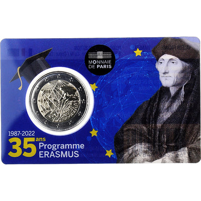 France, 
            
               2 Euro, 
            
               Erasmus