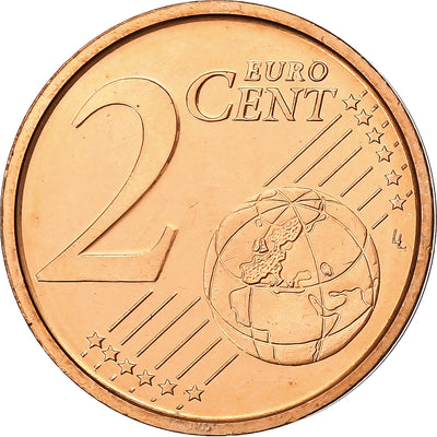 Espagne, 
            
               2 Euro Cent, 
            
               BU