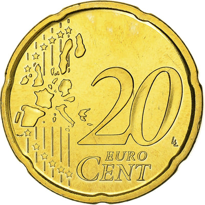 Espagne, 
            
               20 Euro Cent, 
            
               BU