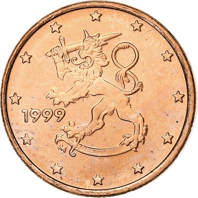 Finlande, 
            
               Euro Cent, 
            
               1999