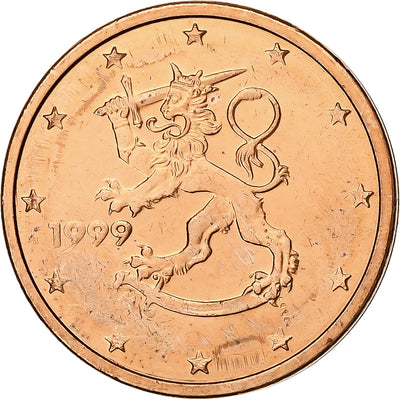 Finlande, 
            
               2 Euro Cent, 
            
               1999