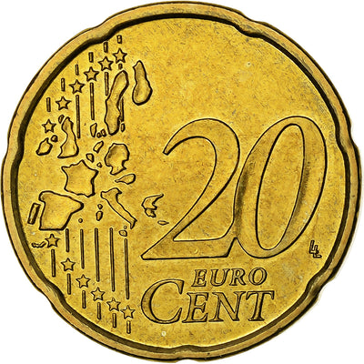 Finlande, 
            
               20 Euro Cent, 
            
               1999