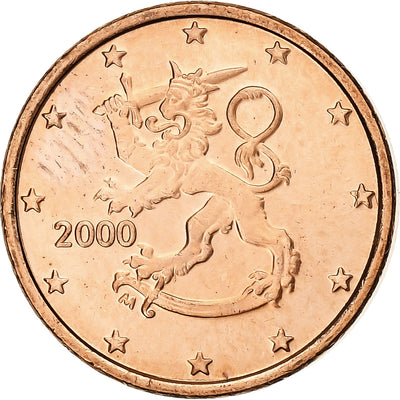 Finlande, 
            
               Euro Cent, 
            
               2000