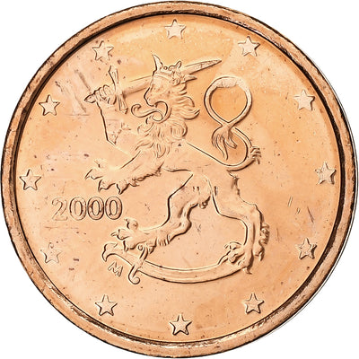 Finlande, 
            
               2 Euro Cent, 
            
               2000