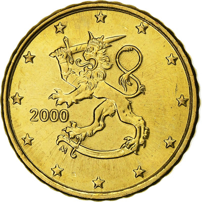 Finlande, 
            
               10 Euro Cent, 
            
               2000