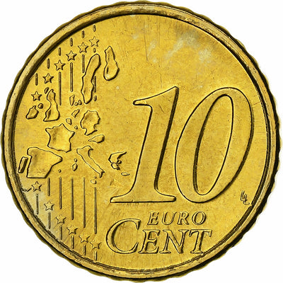 Finlande, 
            
               10 Euro Cent, 
            
               2000