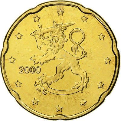 Finlande, 
            
               20 Euro Cent, 
            
               2000