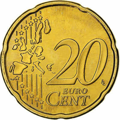 Finlande, 
            
               20 Euro Cent, 
            
               2000