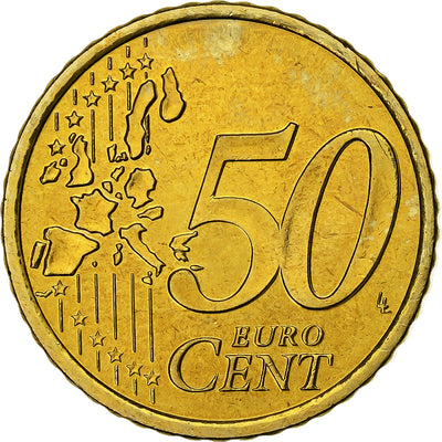 Finlande, 
            
               50 Euro Cent, 
            
               2000