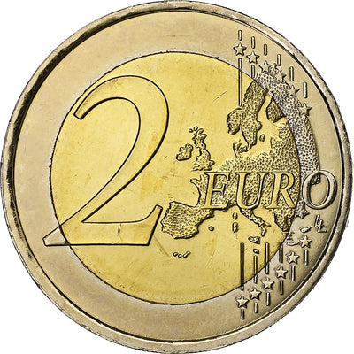 Luxembourg, 
            
               2 Euro, 
            
               Traité de Rome