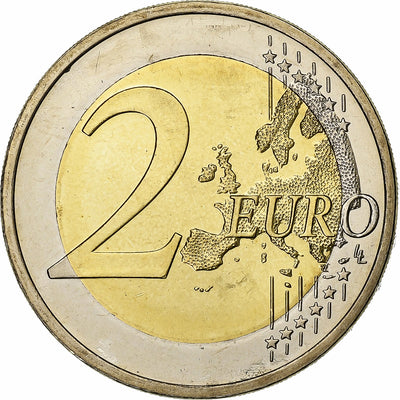 Finlande, 
            
               2 Euro, 
            
               Traité de Rome