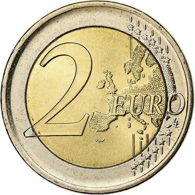 Grèce, 
            
               2 Euro, 
            
               Traité de Rome