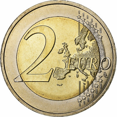 France, 
            
               2 Euro, 
            
               Traité de Rome