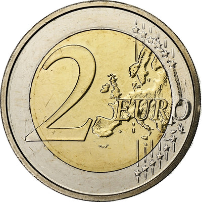 Belgique, 
            
               2 Euro, 
            
               Traité de Rome