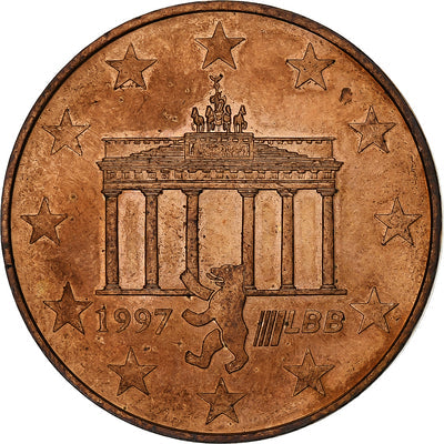 Allemagne, 
            
               1-1/2 Euro, 
            
               1997