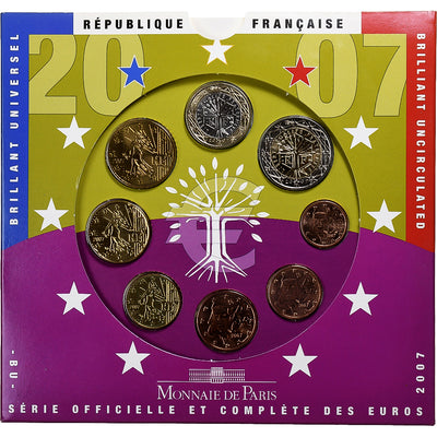 France, 
            
               1 Cent to 2 Euro, 
            
               BU