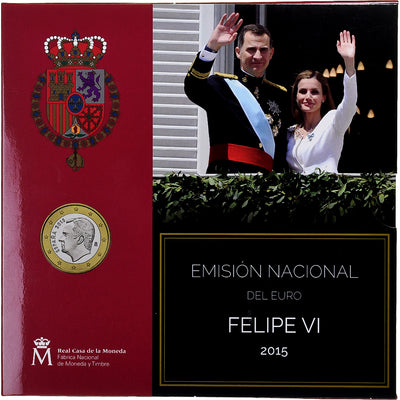 Espagne, 
            
               Felipe VI, 
            
               1 Cent to 2 Euro