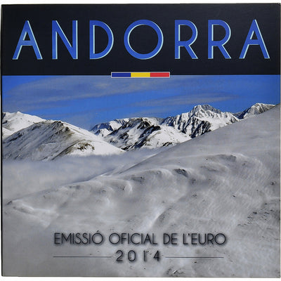 Andorre, 
            
               1 Cent to 2 Euro, 
            
               BU