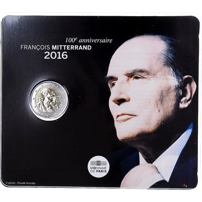 France, 
            
               2 Euro, 
            
               François Mitterrand