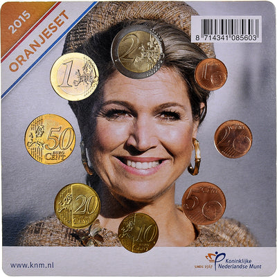 Pays-Bas, 
            
               Willem-Alexander, 
            
               1 Cent to 2 Euro