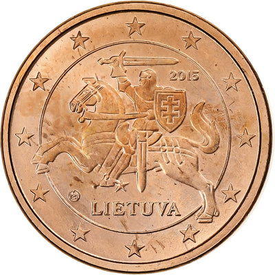 Lituanie, 
            
               Euro Cent, 
            
               BU