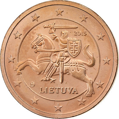 Lituanie, 
            
               2 Euro Cent, 
            
               BU