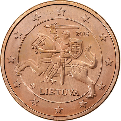 Lituanie, 
            
               5 Euro Cent, 
            
               BU