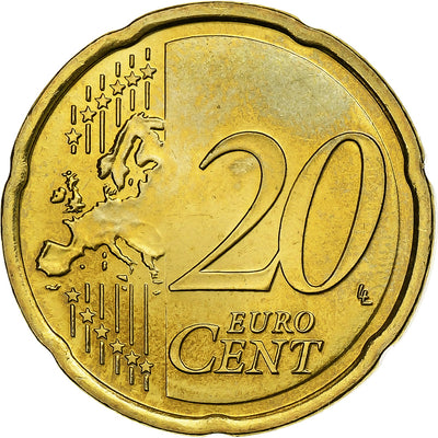 Lituanie, 
            
               20 Euro Cent, 
            
               BU