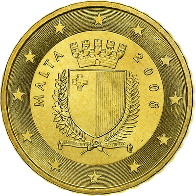 Malte, 
            
               10 Euro Cent, 
            
               BU