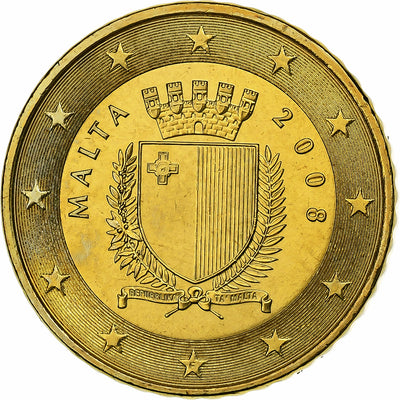 Malte, 
            
               50 Euro Cent, 
            
               BU