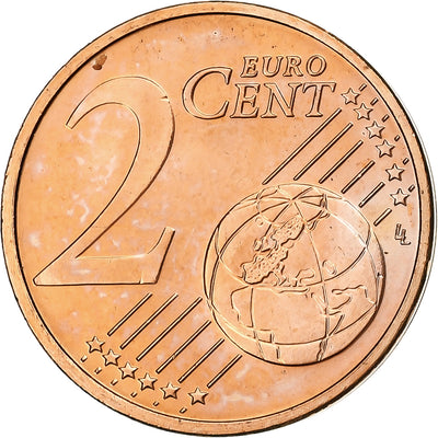 Lettonie, 
            
               2 Euro Cent, 
            
               BU