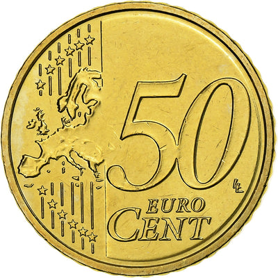 Lettonie, 
            
               50 Euro Cent, 
            
               BU