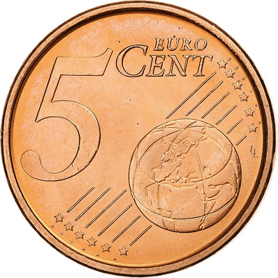 Espagne, 
            
               Juan Carlos I, 
            
               5 Euro Cent