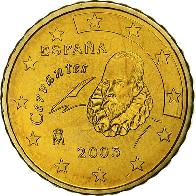 Espagne, 
            
               Juan Carlos I, 
            
               10 Euro Cent