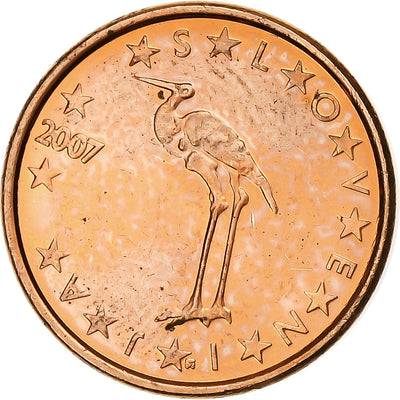 Slovénie, 
            
               Euro Cent, 
            
               BU