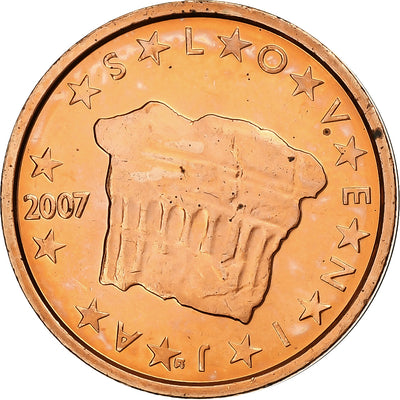 Slovénie, 
            
               2 Euro Cent, 
            
               BU