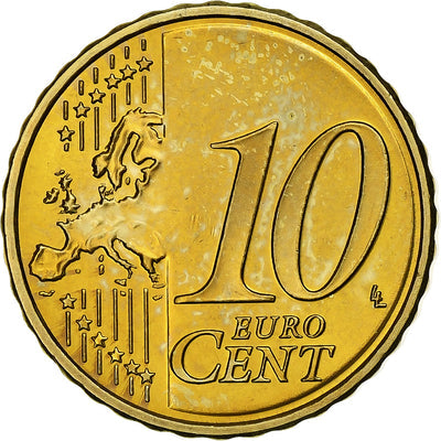 Slovénie, 
            
               10 Euro Cent, 
            
               BU