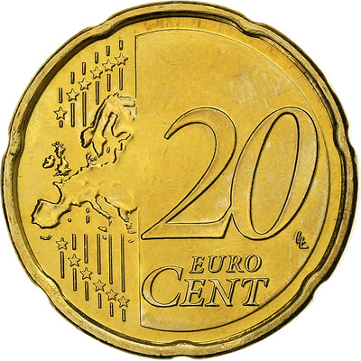 Slovénie, 
            
               20 Euro Cent, 
            
               BU