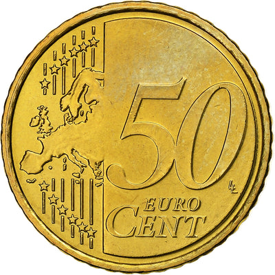 Slovénie, 
            
               50 Euro Cent, 
            
               BU