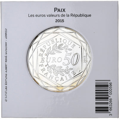 France, 
            
               50 Euro, 
            
               Astérix et la paix