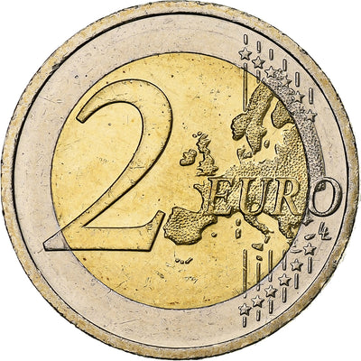 République d'Irlande, 
            
               2 Euro, 
            
               Introduction de l'euro