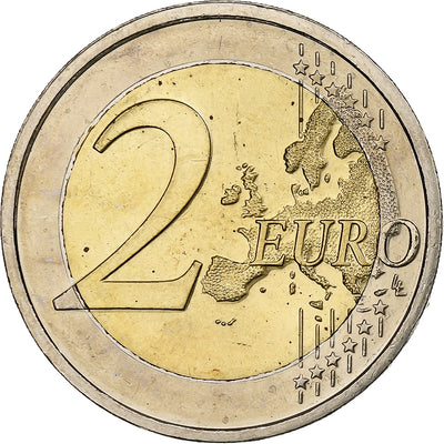 République d'Irlande, 
            
               2 Euro, 
            
               Traité de Rome